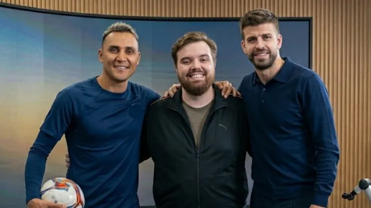 Keylor Navas elegido por Ibai Llanos y Gerard Piqué.