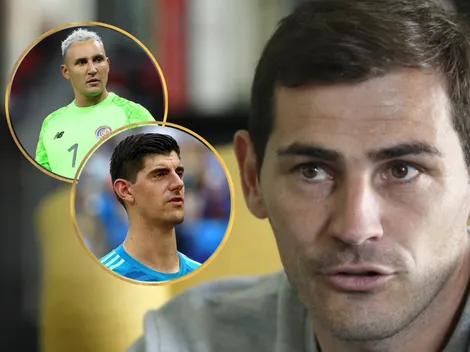 Casillas se puso por encima de Keylor Navas y Courtois y eligió al mejor portero de todos