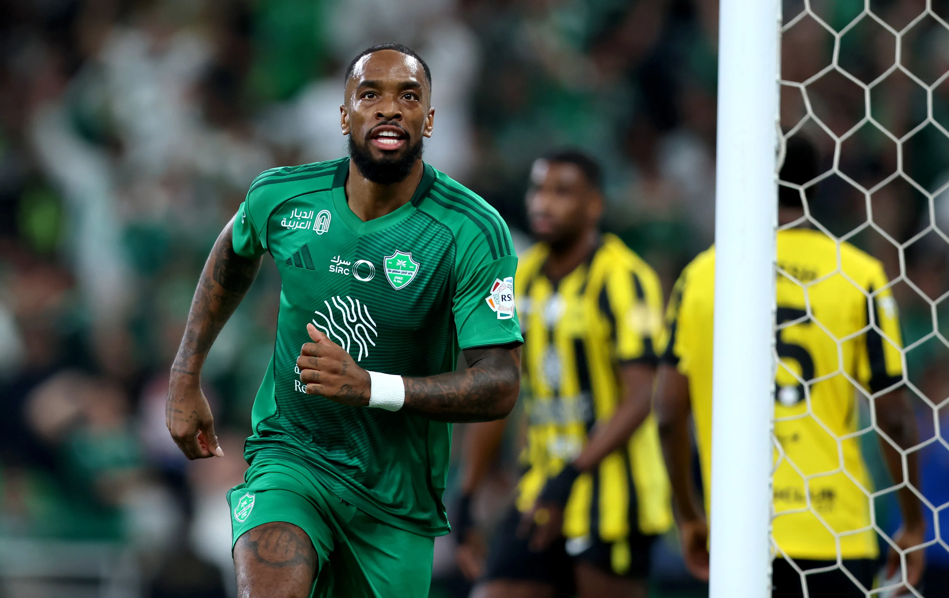 Toney con el Al-Ahli. Foto: Getty Images.
