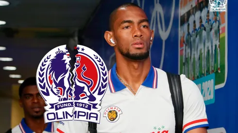 Jerry Bengtson de 39 años dejará al Olimpia tras ocho años en el club. Foto: X Olimpia.