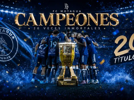 Motagua se corona en el Clausura 2026: así quedó el listado de campeones en Honduras