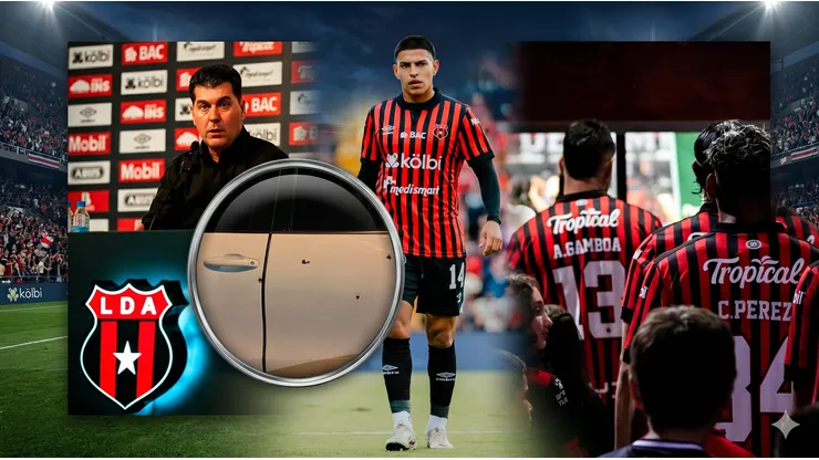 Alejandro Bran vuelve a escandalizar a Alajuelense.