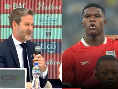 La reacción de Christiansen cuando le preguntaron por la ausencia Kadir Barría