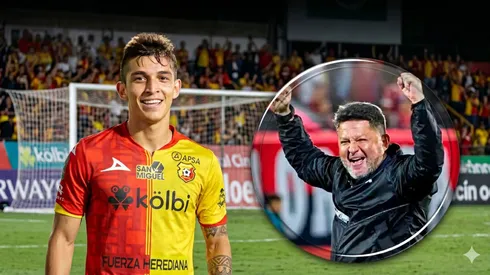 Kenneth Vargas fue dado de baja por Alajuelense y ya hay posibles destinos. Foto: Gemini.