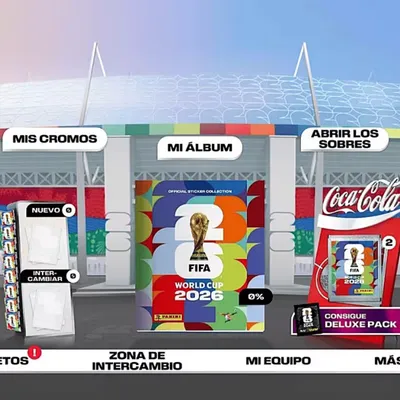 Álbum virtual PANINI del Mundial 2026: códigos gratis para abrir sobres