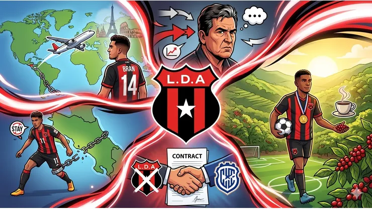 Las novedades no paran en Alajuelense.