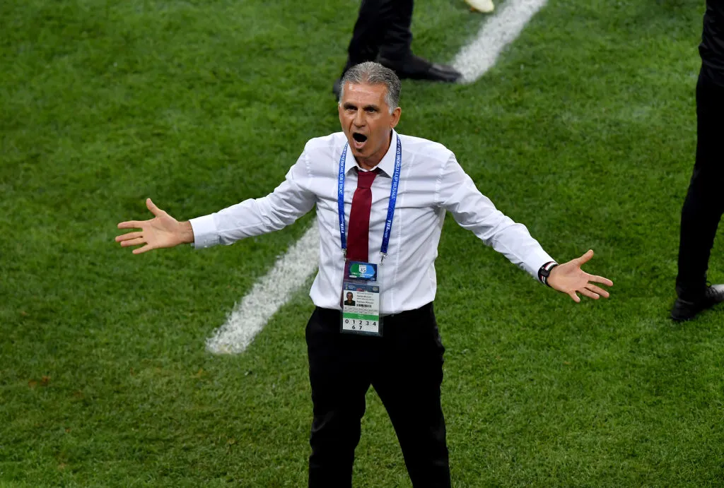 El ex DT de Irán no deja ningún detalle librado al azar (Getty Images).
