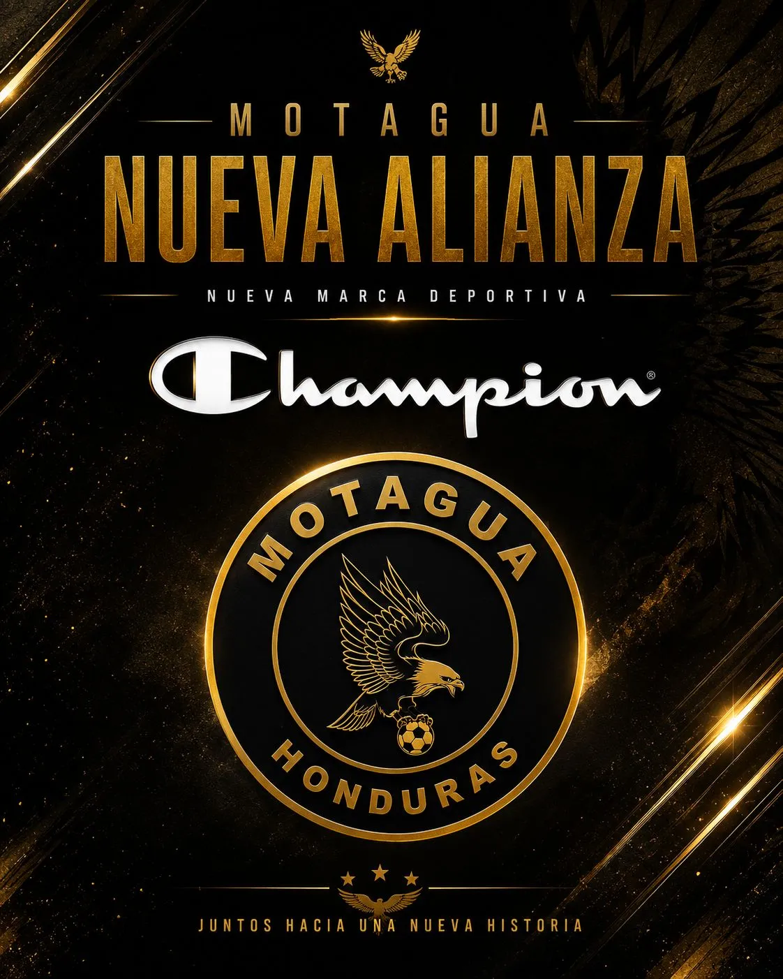Motagua usará la marca Champion en los próximos años.