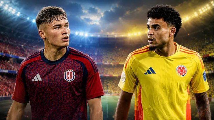 Costa Rica y Colombia se ven las caras en Bogotá.