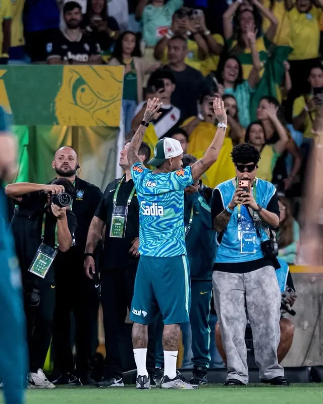 Neymar agradeció el cariño recibido en suelo carioca (Instagram).