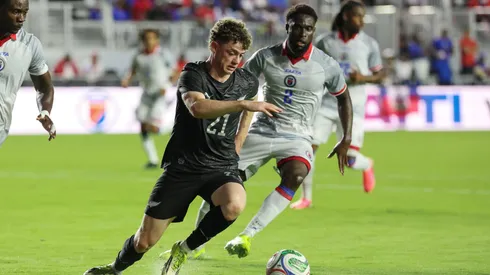 Haití y Nueva Zelanda se están enfrentando en Florida. Foto: @NZ_Football.