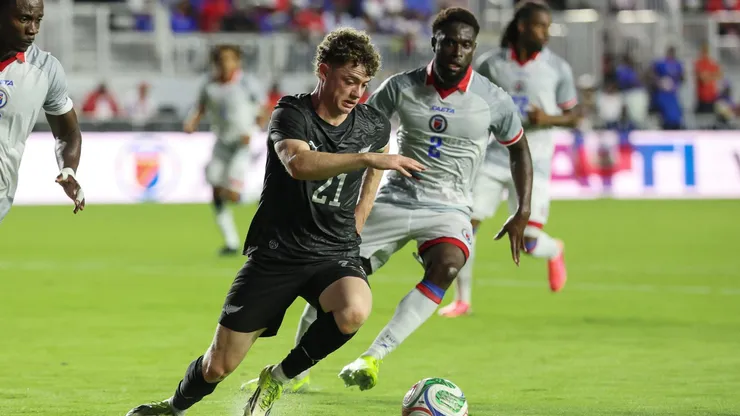 Haití y Nueva Zelanda se están enfrentando en Florida. Foto: @NZ_Football.