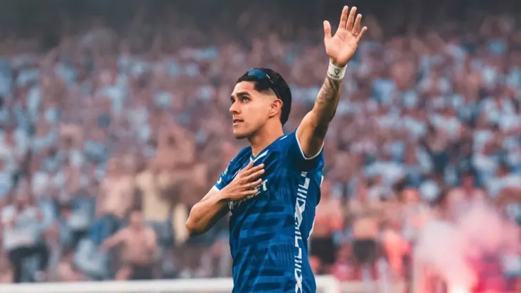 Luis Palma firmó con el Lech Poznan hasta 2029. Foto: Redes sociales.