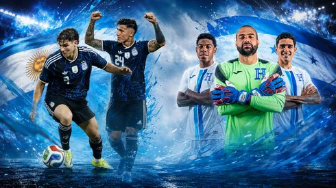 Argentina se enfrenta a Honduras en el Kyle Field en Texas, Estados Unidos. Foto: ChatGPT.