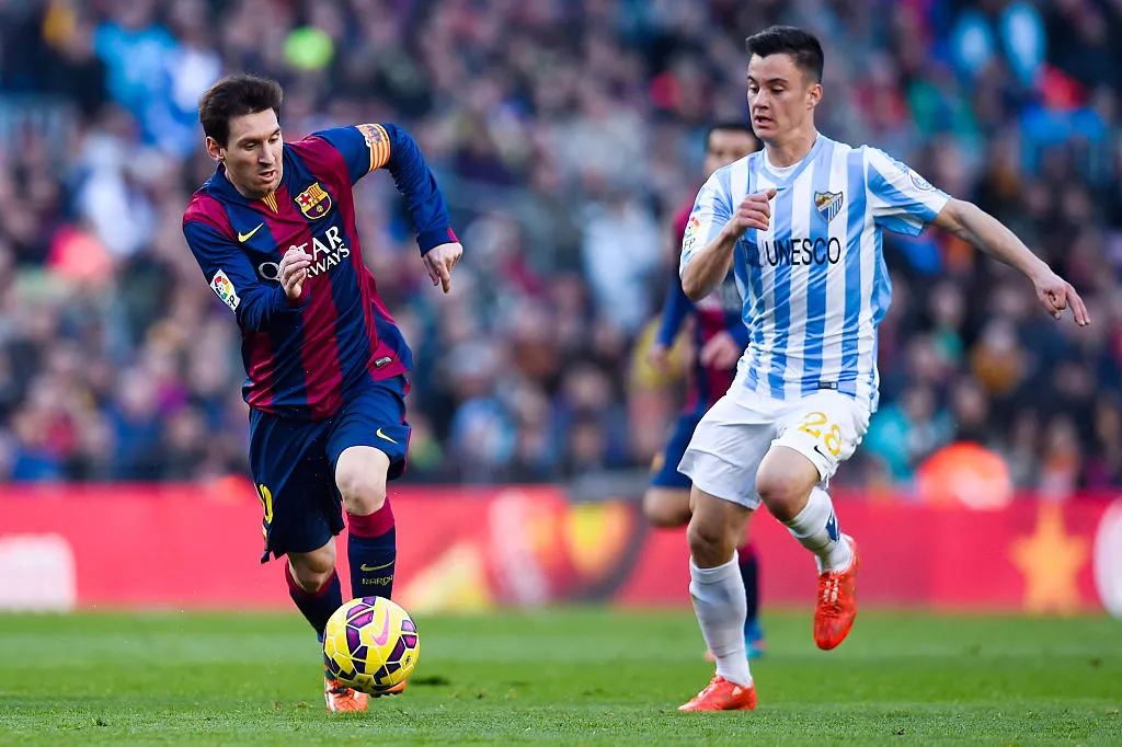 Juanpi Añor disputó un total de&nbsp;132 partidos en el Málaga (Getty Images).