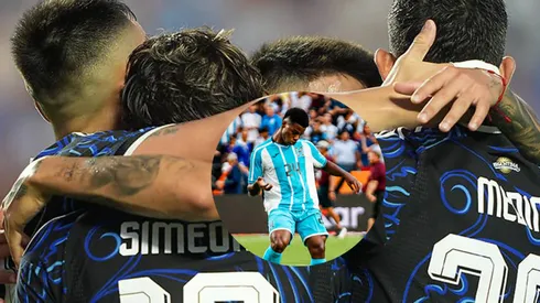 Keyrol Figueroa hizo su debut oficial con la Selección de Honduras. Foto: AFA / FFH.