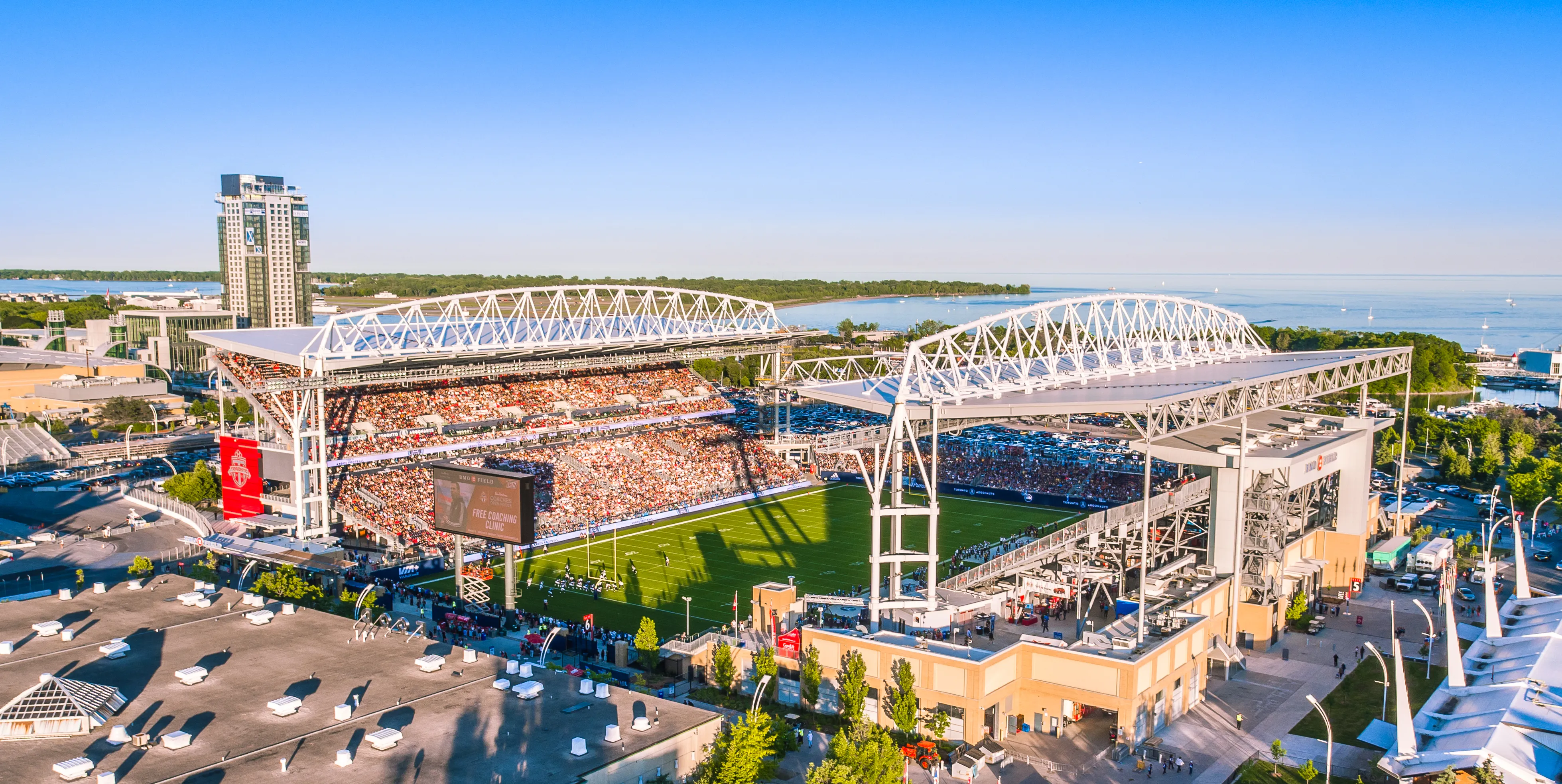 Vista panorámica del recinto en el que Panamá hará su debut mundialista (Toronto Argonauts).