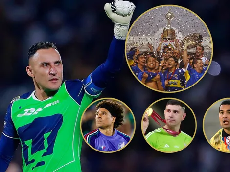 Bicampeón de América con Boca puso a Keylor Navas por encima de Ochoa, 'Dibu' y Chilavert