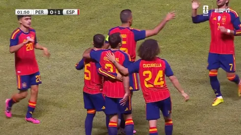 España vs. Perú, el partido amistoso EN VIVO.