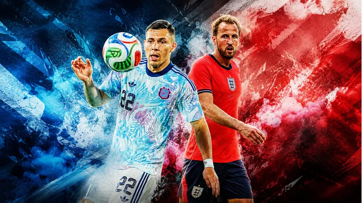 Inglaterra enfrenta a Costa Rica en partido amistoso.