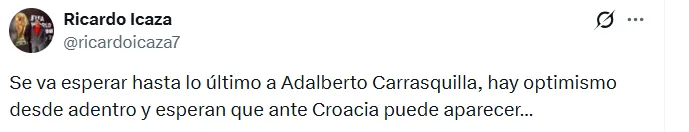 Captura de X.