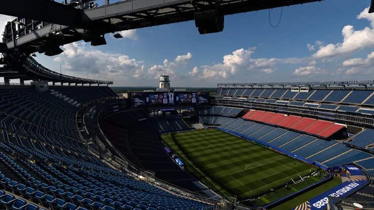 El Gillette Stadium de Boston alberta Haití vs. Escocia.
