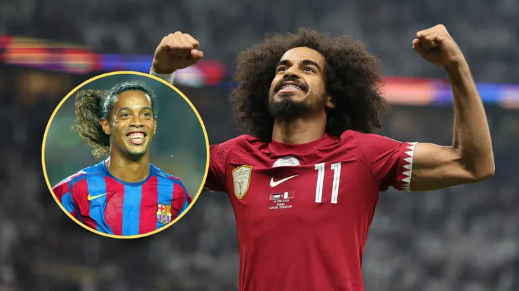 Akram Afif, el "Dinho" qatarí.