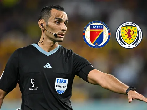 ¿Quién es el árbitro de Haití vs. Escocia en el Mundial 2026?