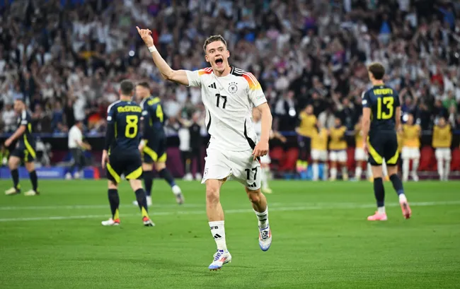 Florian Wirtz, uno de los emblemas de la renovación generacional de Alemania (Getty Images).