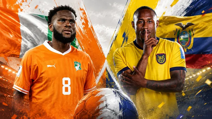 Costa de Marfil y Ecuador se enfrentan en el Mundial 2026.