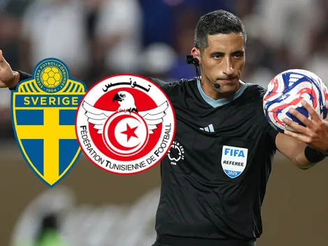 ¿Quién es el árbitro de Suecia vs. Túnez en el Mundial 2026?