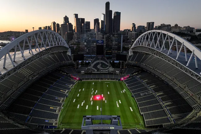 El Lumen Field, renombrado como Seattle Stadium por la FIFA (Getty Images).