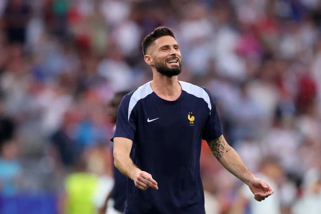 Ningún francés anotó más goles que Giroud con el uniforme de la selección (Getty Images).