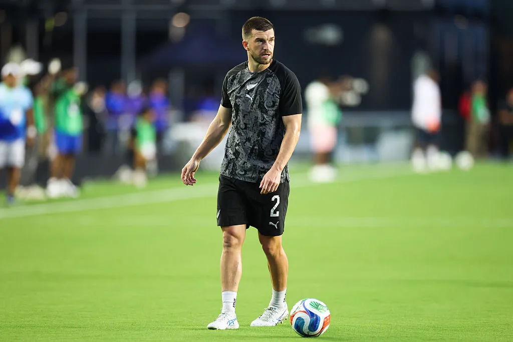 Tim Payne fue titular en el empate 2-2 de Nueva Zelanda contra Irán (Getty Images).