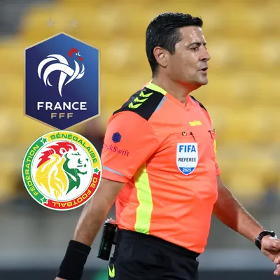 ¿Quién es el árbitro de Francia vs. Senegal en el Mundial 2026?