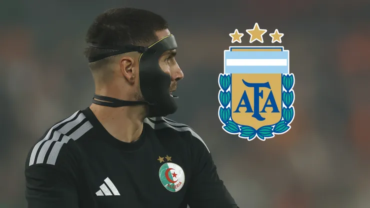 El hijo de Zidane ataja con una máscara protectora.