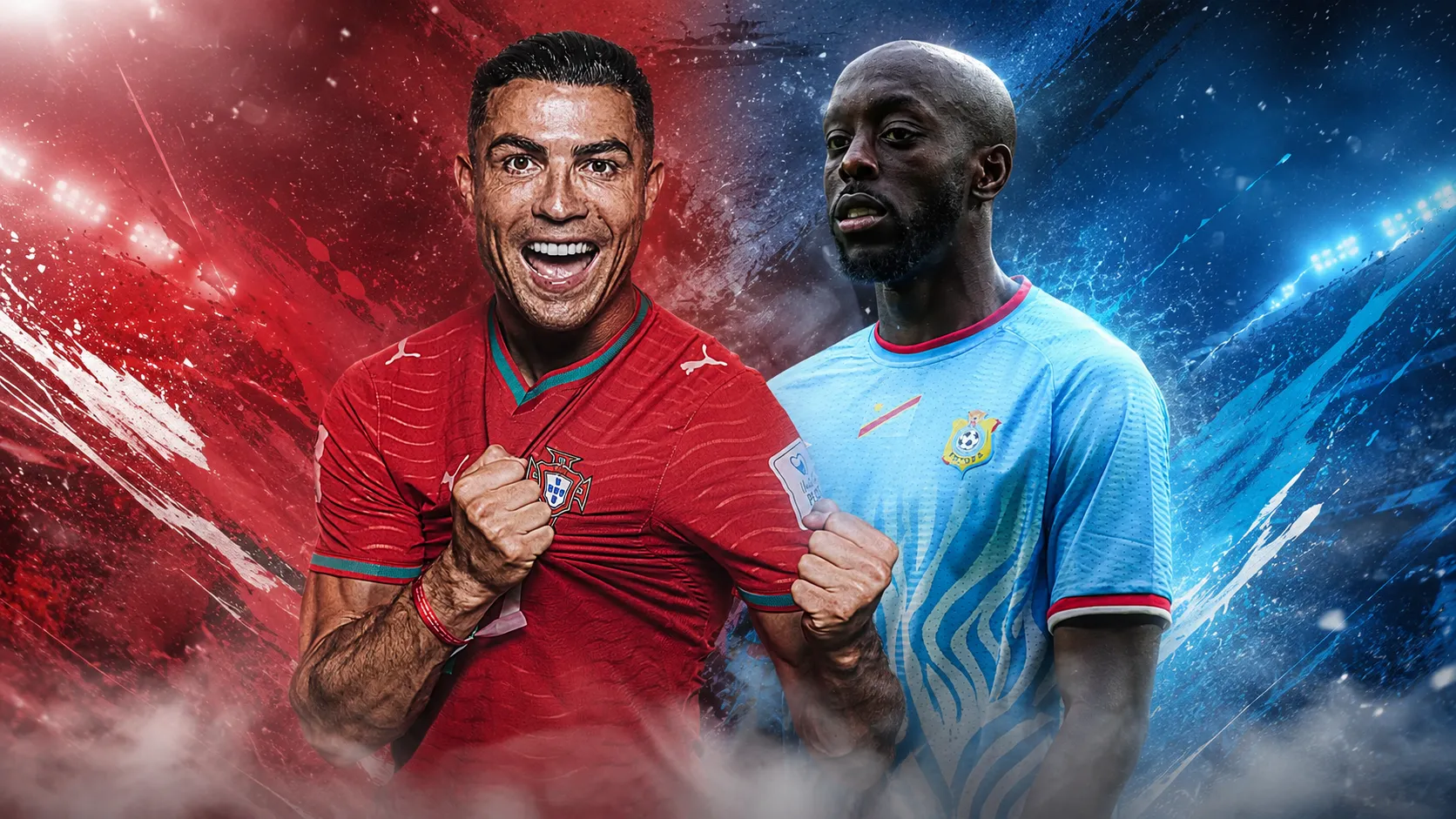 Cristiano le gana a todo Congo.