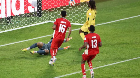 El momento exacto en el que Yirenkyi anota el gol del triunfo de Ghana.