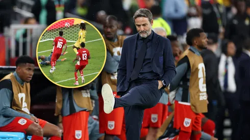 Christiansen, molesto por la forma en que se le escapó el punto a Panamá.
