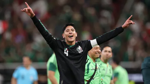 México festeja el pase a la siguiente fase.