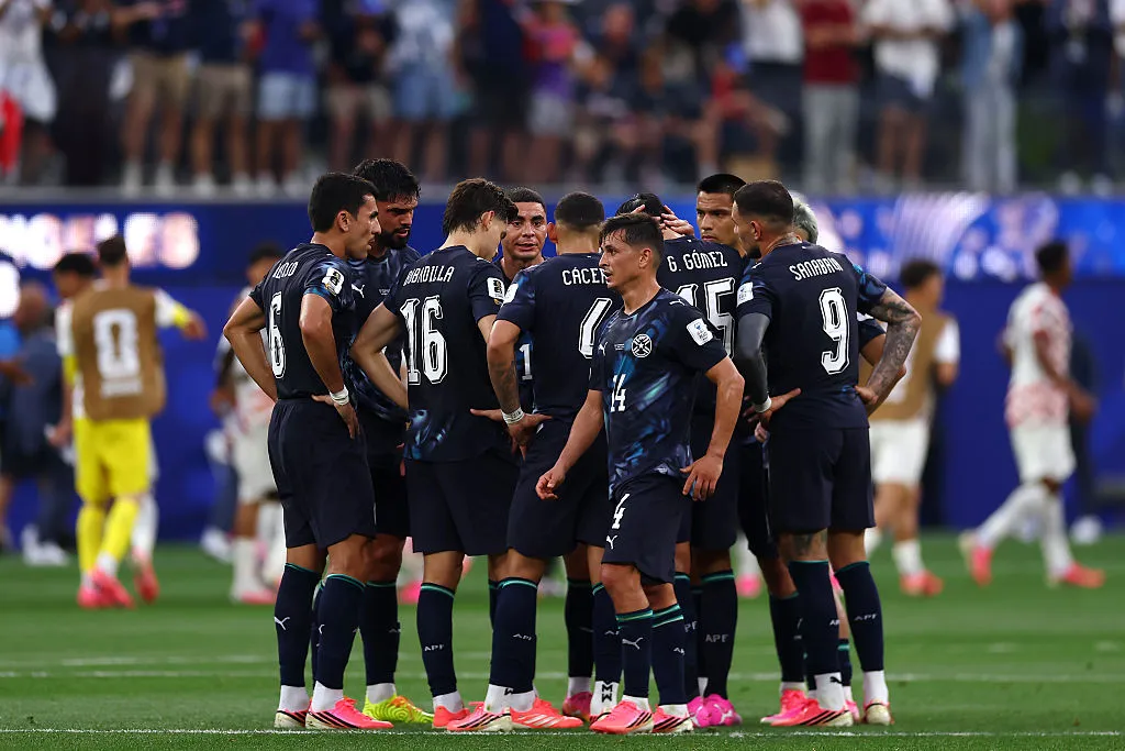 Paraguay la pasó muy mal en su estreno mundialista (Getty Images).