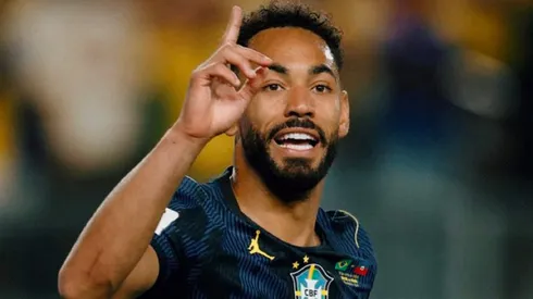 Matheus Cunha se despachó un doblete ante Haití.