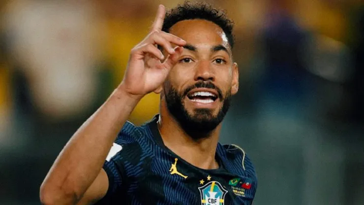 Matheus Cunha se despachó un doblete ante Haití.
