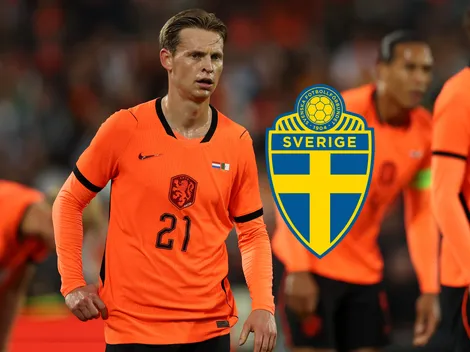 ¿Juega De Jong? Las alineaciones de Países Bajos vs. Suecia