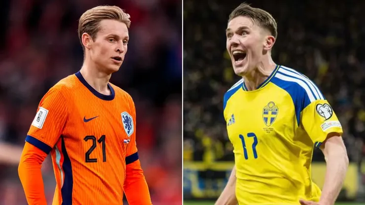 Países Bajos se enfrenta a Suecia por parte del Grupo F.