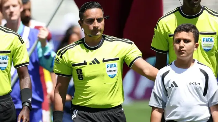 Said Martínez fue asignado para la jornada 2 de la Copa del Mundo 2026.