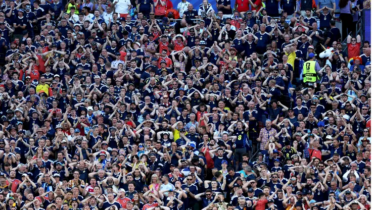 La mejor hinchada de la Copa del Mundo.