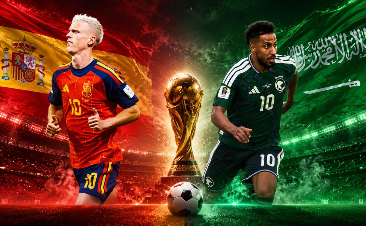 Dónde ver España vs. Arabia Saudita por el Grupo H del Mundial 2026: hora, canales de TV y streaming online