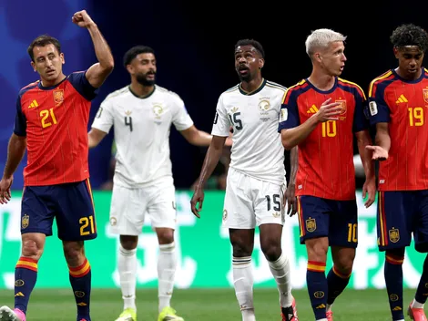 Así quedó la tabla de posiciones del Grupo H tras la victoria 4-0 de España sobre Arabia