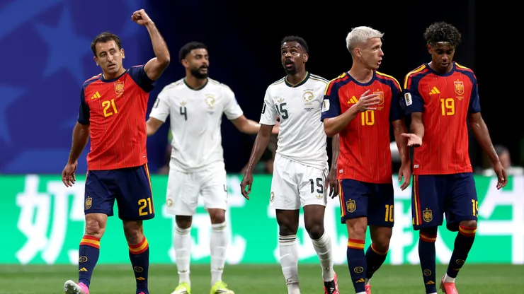 España arrolló a Arabia Saudita y, de momento, lidera en solitario el Grupo H.